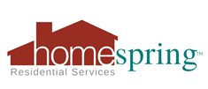 a picture of the home spring residential services logo